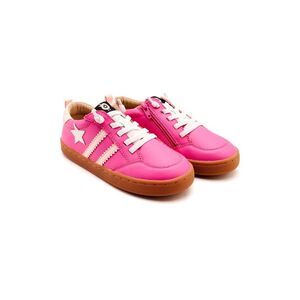 Old Soles Wos Runner Leather Sneaker, Pink